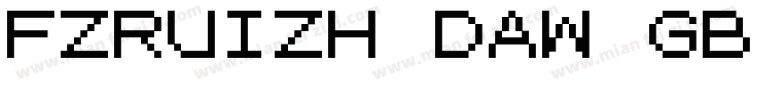 FZRUIZH_DAW GB10字体转换